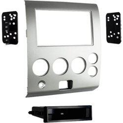 Metra - Radio Installation Kit for 2004-2007 Nissan Armada and Titan Vehicles - Silver - Front_Zoom