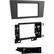 Front. Metra - Dash Kit for Select 2001-2004 Volvo S60 V70 DIN DDIN - Black.