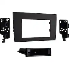 Front. Metra - Dash Kit for Select 2003-2014 Volvo XC90 DIN DDIN - Black.