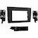 Front. Metra - Dash Kit for Select 2003-2014 Volvo XC90 DIN DDIN - Black.