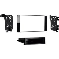 Metra - Radio Installation Kit for 2015 and later Mitsubishi Outlander Sport Vehicles - Charcoal gloss - Front_Zoom