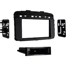 Front. Metra - Dash Kit for Select 2016-2020 Kia Sorento DIN - Black.
