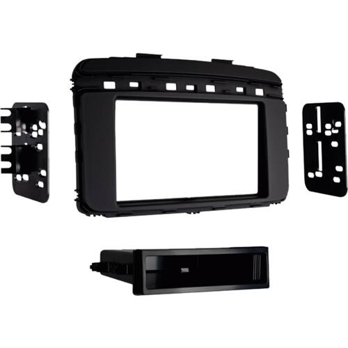 Metra - Dash Kit for Select 2016-2020 Kia Sorento DIN - Black