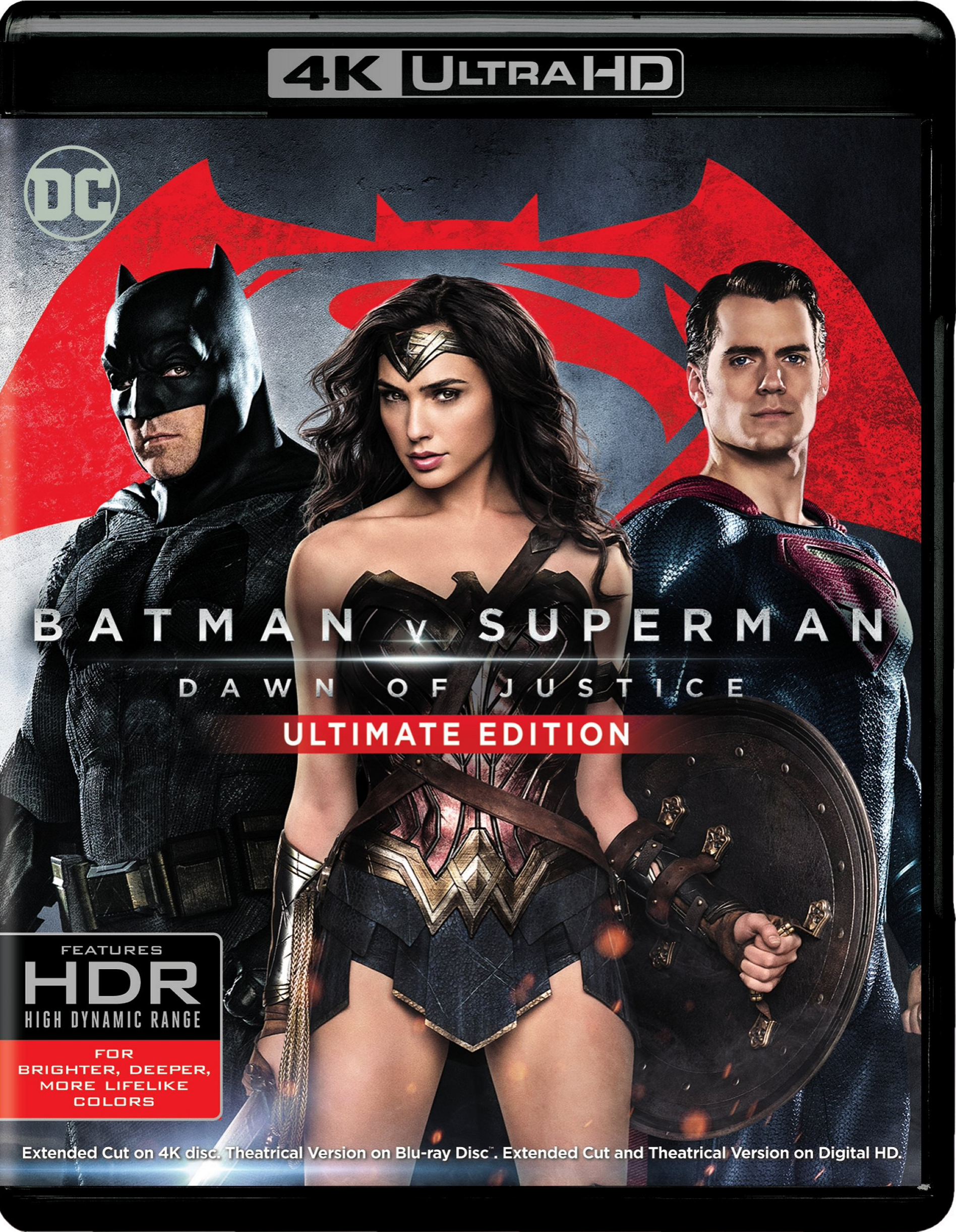 Batman v Superman: Dawn of Justice [Ultimate] [4K Ultra HD Blu-ray/Blu-ray]  [2016] - Best Buy