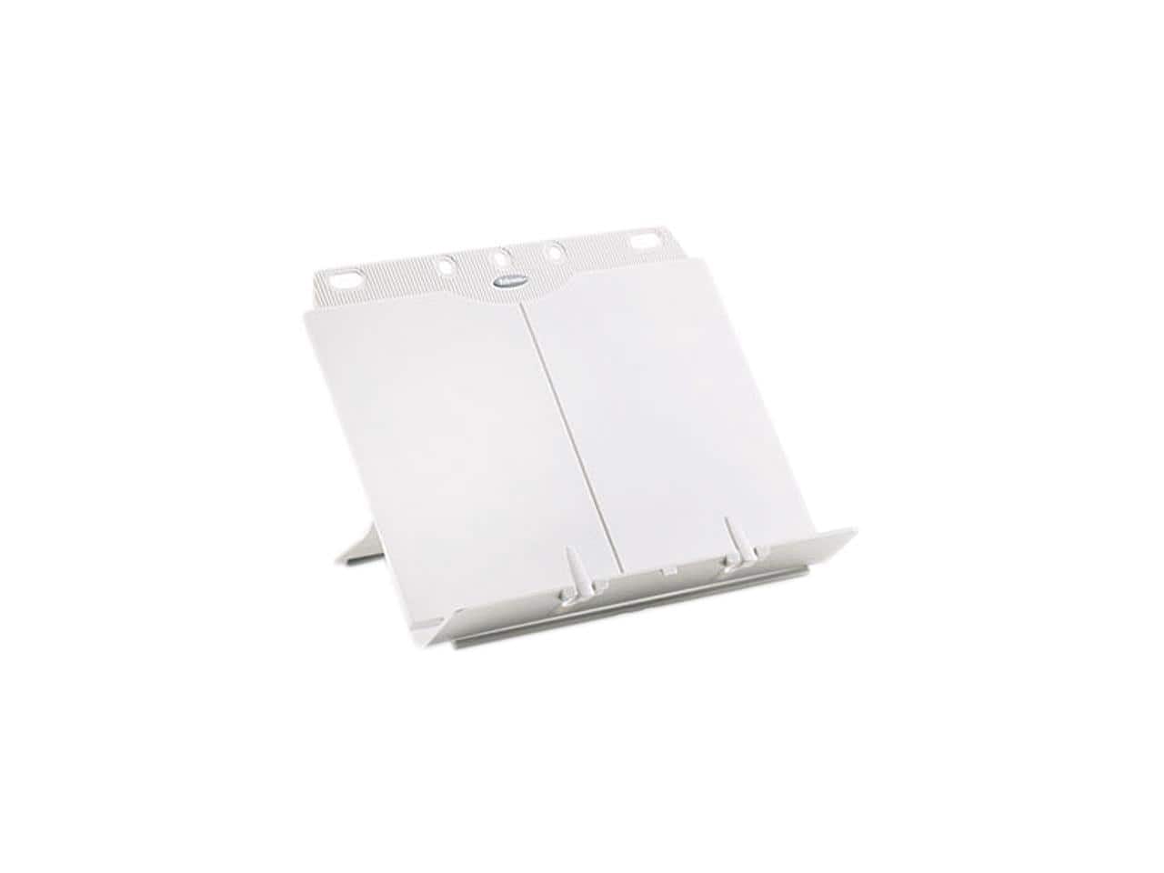 Front. Fellowes - Fellowes 21100 BookLift Adjustable Desktop Copyholder, Plastic, Platinum - Platinum.