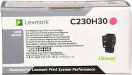 Lexmark - Unison Toner Cartridge - Magenta - Laser - High Yield - 2300 Pages
