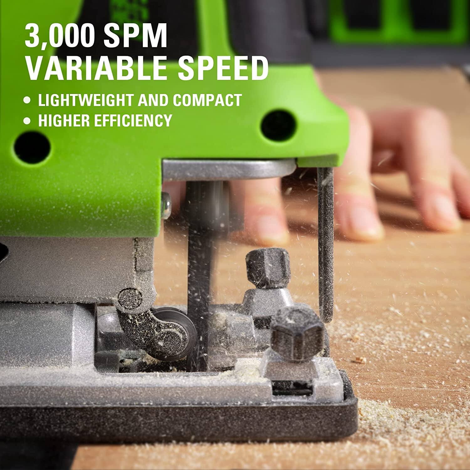 3,000 SPM VARIABLE SPEED

- LIGHTWEIGHT AND COMPACT
- HIGHER EFFICIENCY
