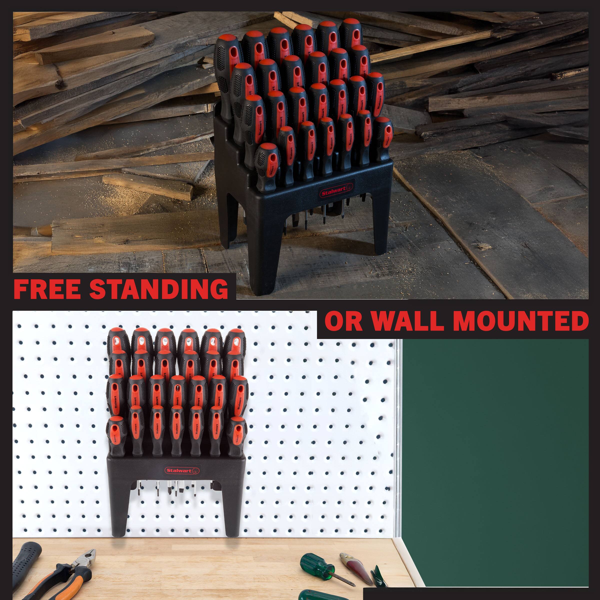FREE STANDING OR WALL MOUNTED