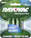 Front. Rayovac - Rechargeable AAA Batteries (4-Pack) - Green.