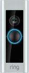 Front Zoom. Ring - Video Doorbell Pro - Satin Nickel.
