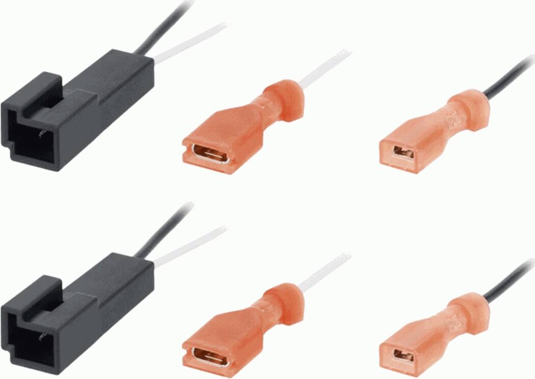 Left. Metra - Speaker Harness for Select 1998-2019 BMW and 2006-2023 Mini Vehicles (2-Pack) - Multi.