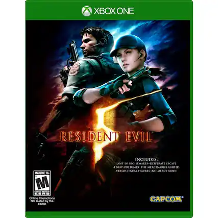 Front. Capcom - Resident Evil 5. - M (Mature 17+)