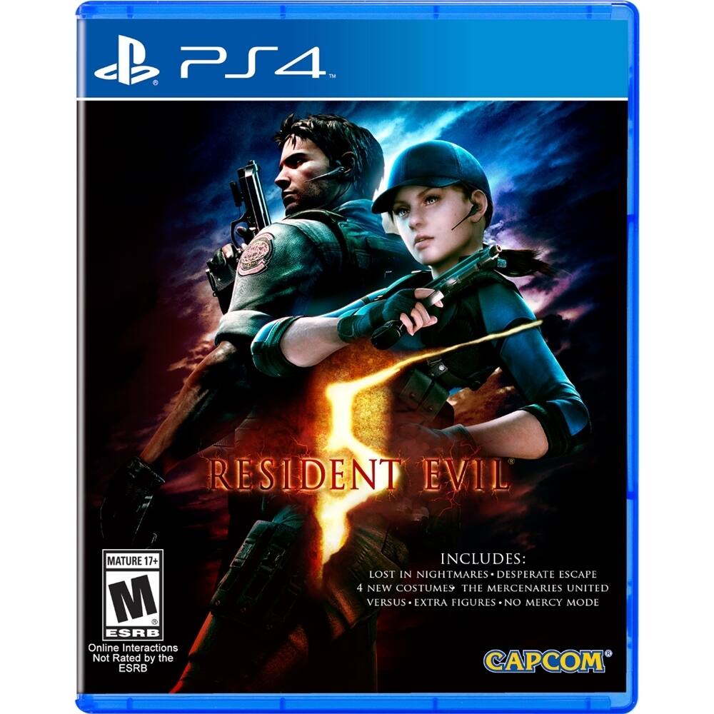 Front. Capcom - Resident Evil 5. - M (Mature 17+)