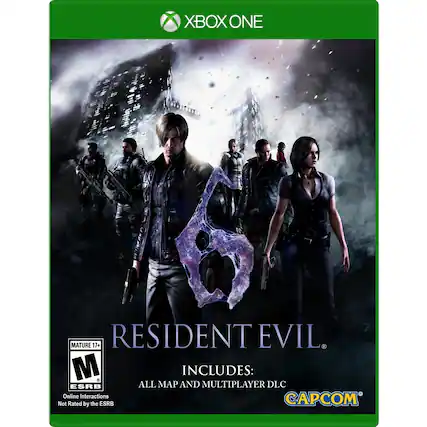 Front. Capcom - Resident Evil 6. - M (Mature 17+)