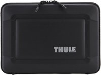 Front Zoom. Thule - Sleeve for 13.3" Apple® MacBook® Pro with Retina display - Black.