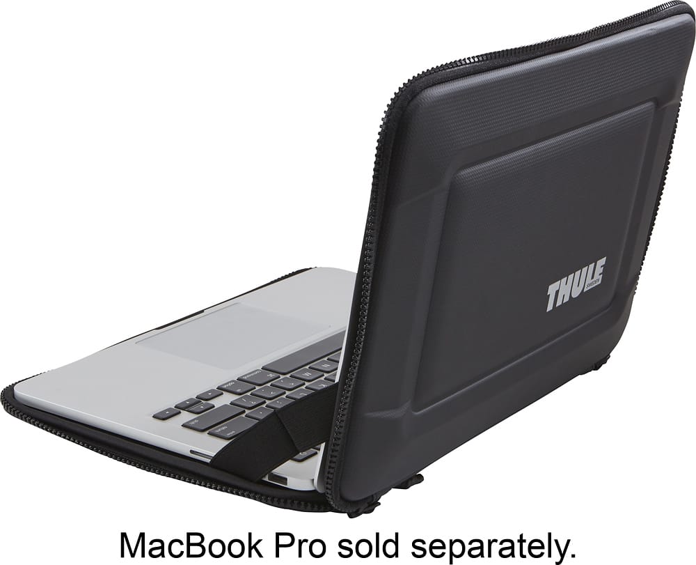 Alt View 12. Thule - Sleeve for 13.3" Apple® MacBook® Pro with Retina display - Black.