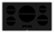 Front Zoom. Bosch - 800 Series 37" Built-In Electric Induction Cooktop - Black.
