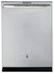 GE - Profile Series 24" Tall Tub Built-In Dishwasher with Stainless Steel Tub-Front_Standard