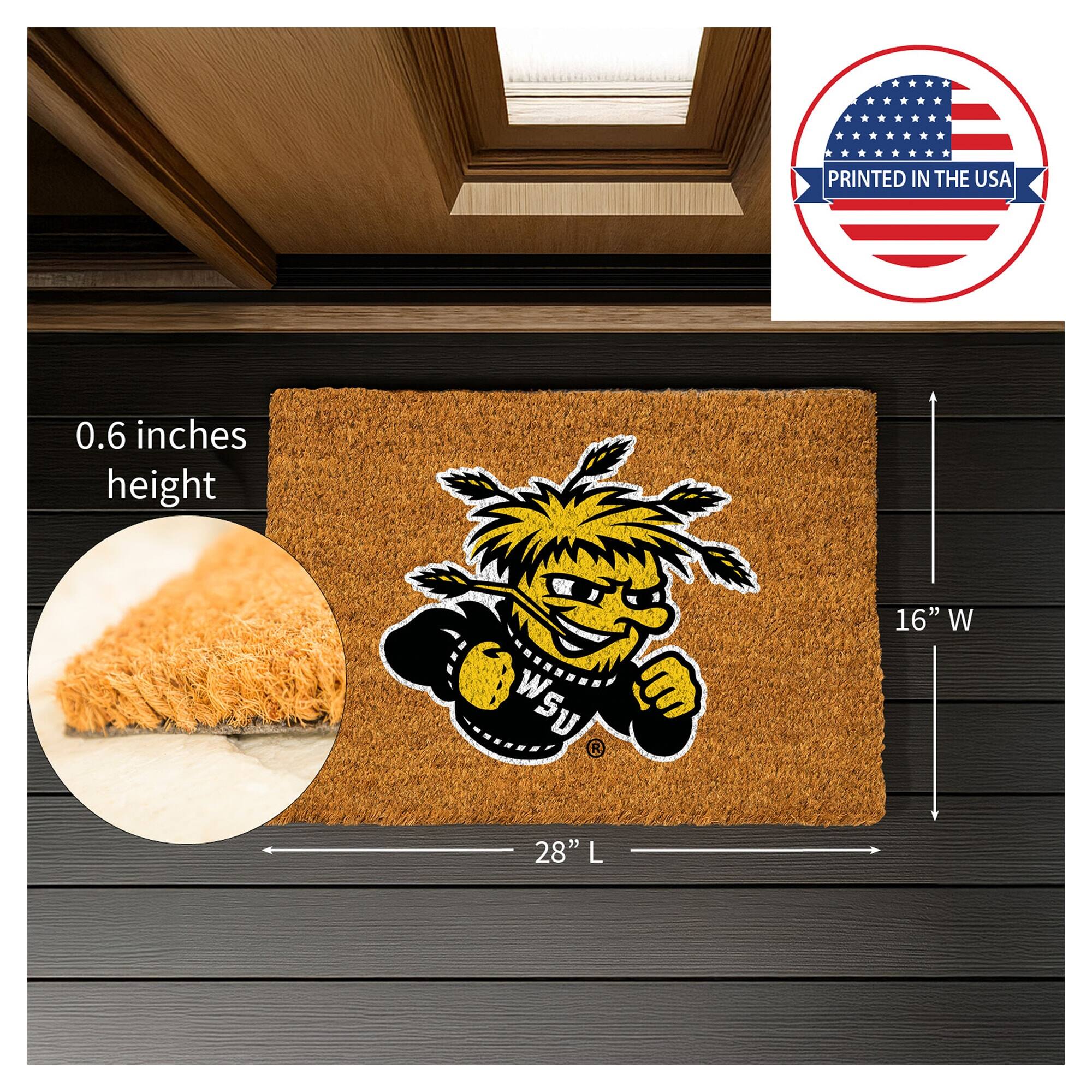 PRINTED IN THE USA  
0.6 inches height  
16" W 28" L