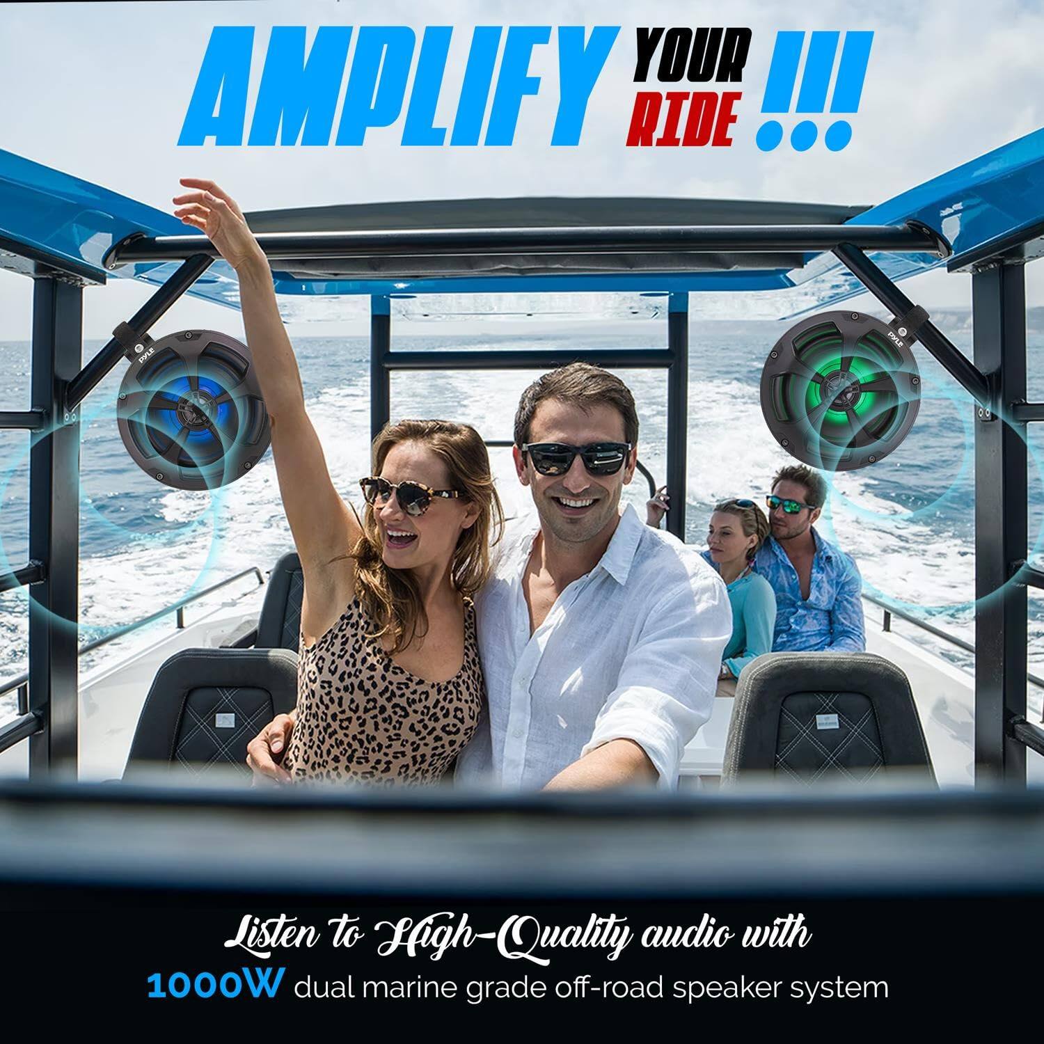 AMPLIFY YOUR RIDE!!!

Listen to High-Quality audio with 1000W dual marine grade off-road speaker system