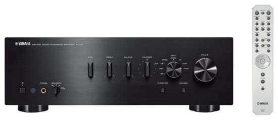 Yamaha – A-S701 320W 2-Ch. Integrated Amplifier – Black