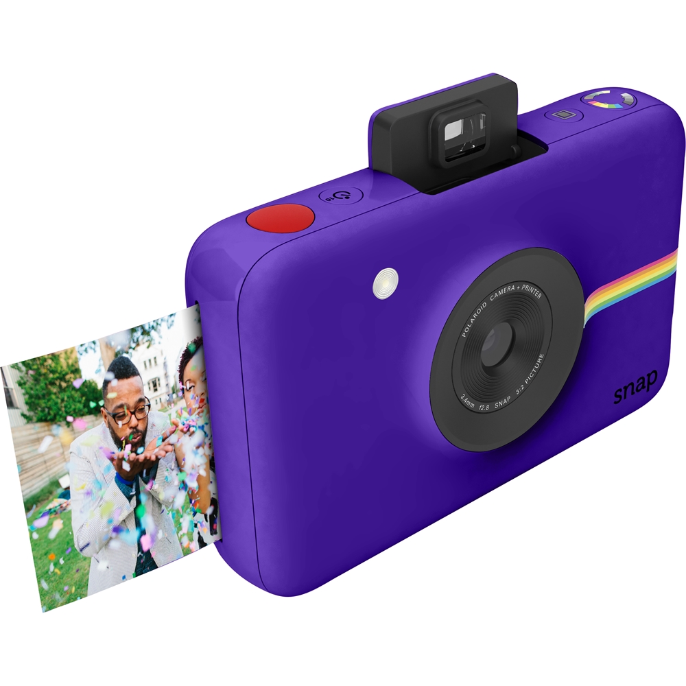 Polaroid Snap 10.0-Megapixel Digital Camera Purple POLSP01PR - Best Buy