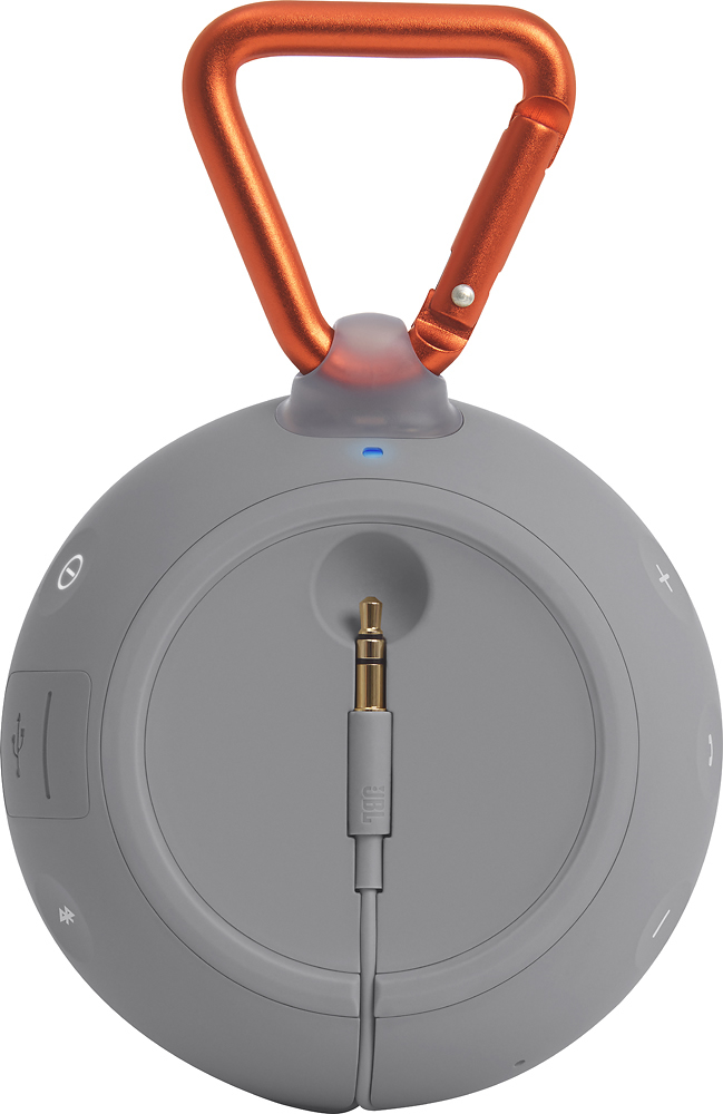 pendul dæk smykker Best Buy: JBL Clip 2 Portable Bluetooth Speaker Gray JBLCLIP2GRYAM