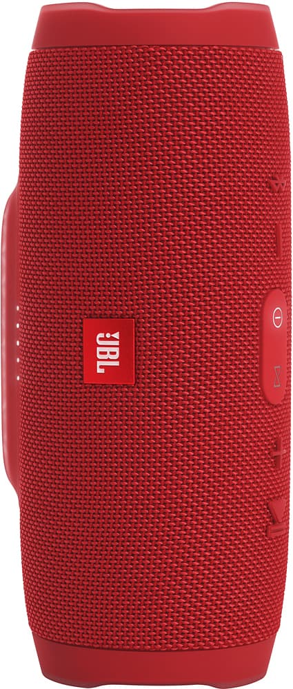 Alt View 11. JBL - Charge 3 Portable Bluetooth Speaker - Red.