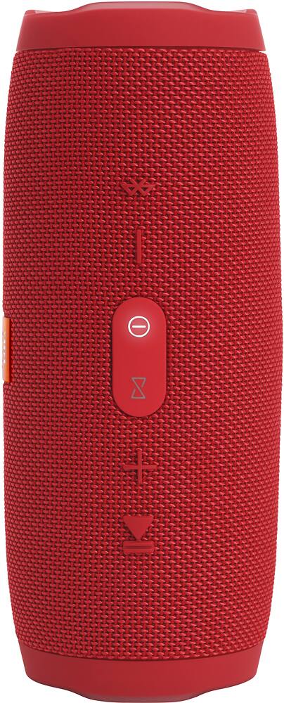 Alt View 13. JBL - Charge 3 Portable Bluetooth Speaker - Red.