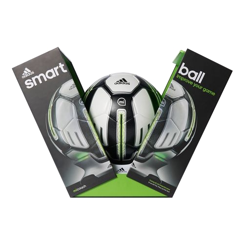 Best adidas miCoach Smart Ball White/Black 60-3340-05-XP