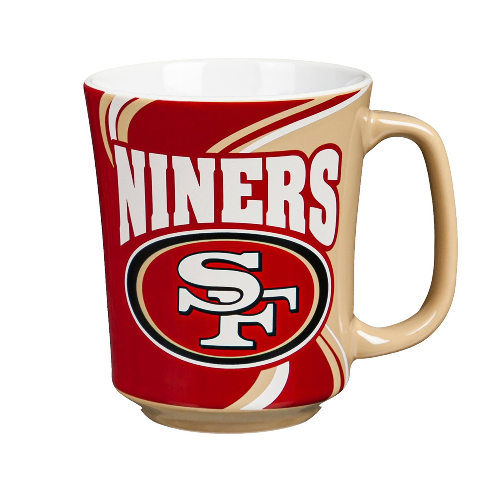 Alt View 2. Evergreen Enterprises - San Francisco 49ers 14oz. Ceramic Mug with Matching Box - Multicolor.