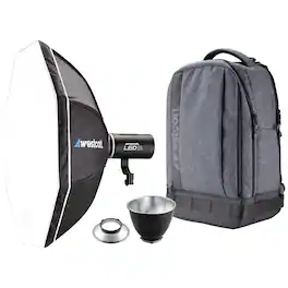 Westcott - L60-B 60W Bi-Color COB LED Video Light Backpack Kit