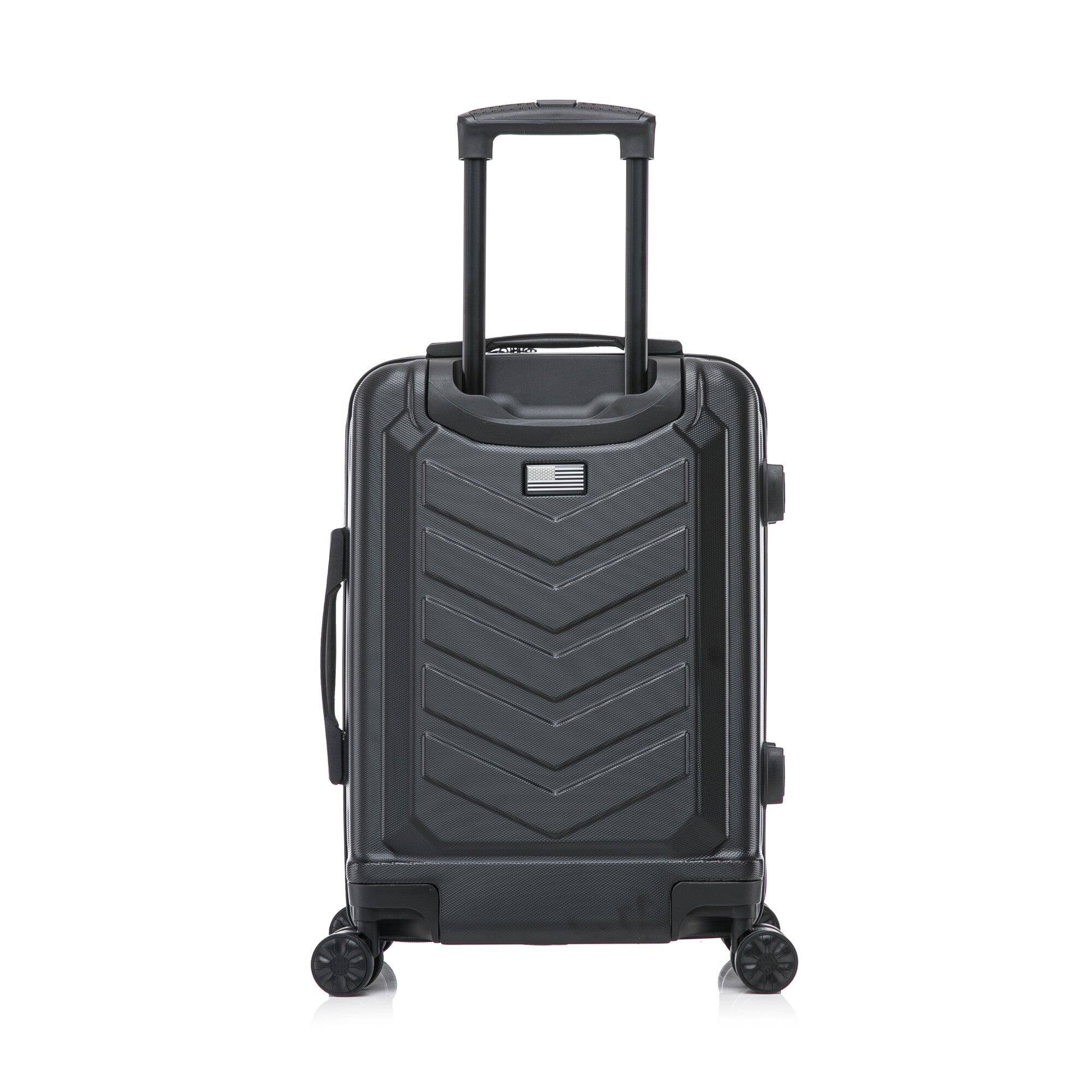 Alt View 4. US Army - FOX 20" Carry-On Suitcase - BLACK.