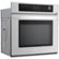 Angle Zoom. LG - 30" Built-In Single Electric Convection Wall Oven with EasyClean - Stainless steel.
