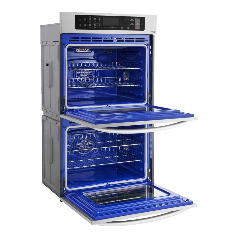 Alt View 15. LG - 30" Built-In Electric Convection Double Wall Oven with EasyClean - Stainless steel.