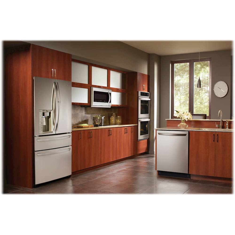 Alt View 17. LG - 30" Built-In Electric Convection Double Wall Oven with EasyClean - Stainless steel.