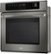 Left Zoom. LG - 30" Built-In Single Electric Convection Wall Oven with EasyClean - Black stainless steel.