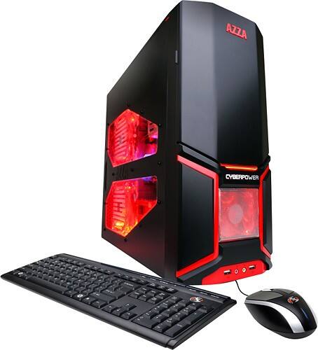 Angle Standard. CyberPower - Desktop - 8GB Memory - 500GB Hard Drive.