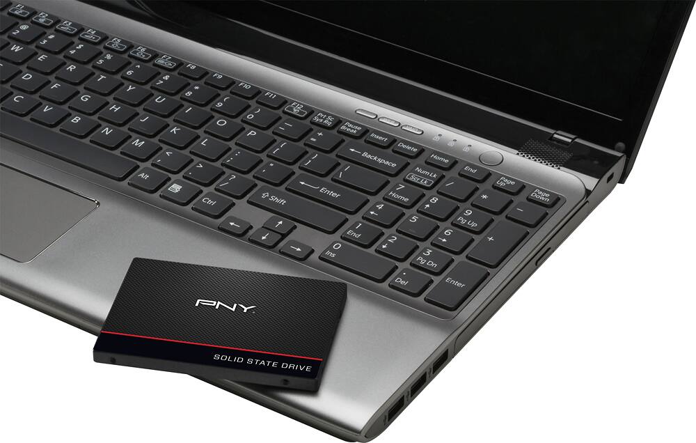 Alt View 14. PNY - CS1311 960GB Internal SATA III Solid State Drive - Black.