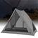 Alt View 16. Costway - Pop-up Camping Tent for 2-3 People with Carry Bag & Rainfly for Backpacking Hiking - Grey.