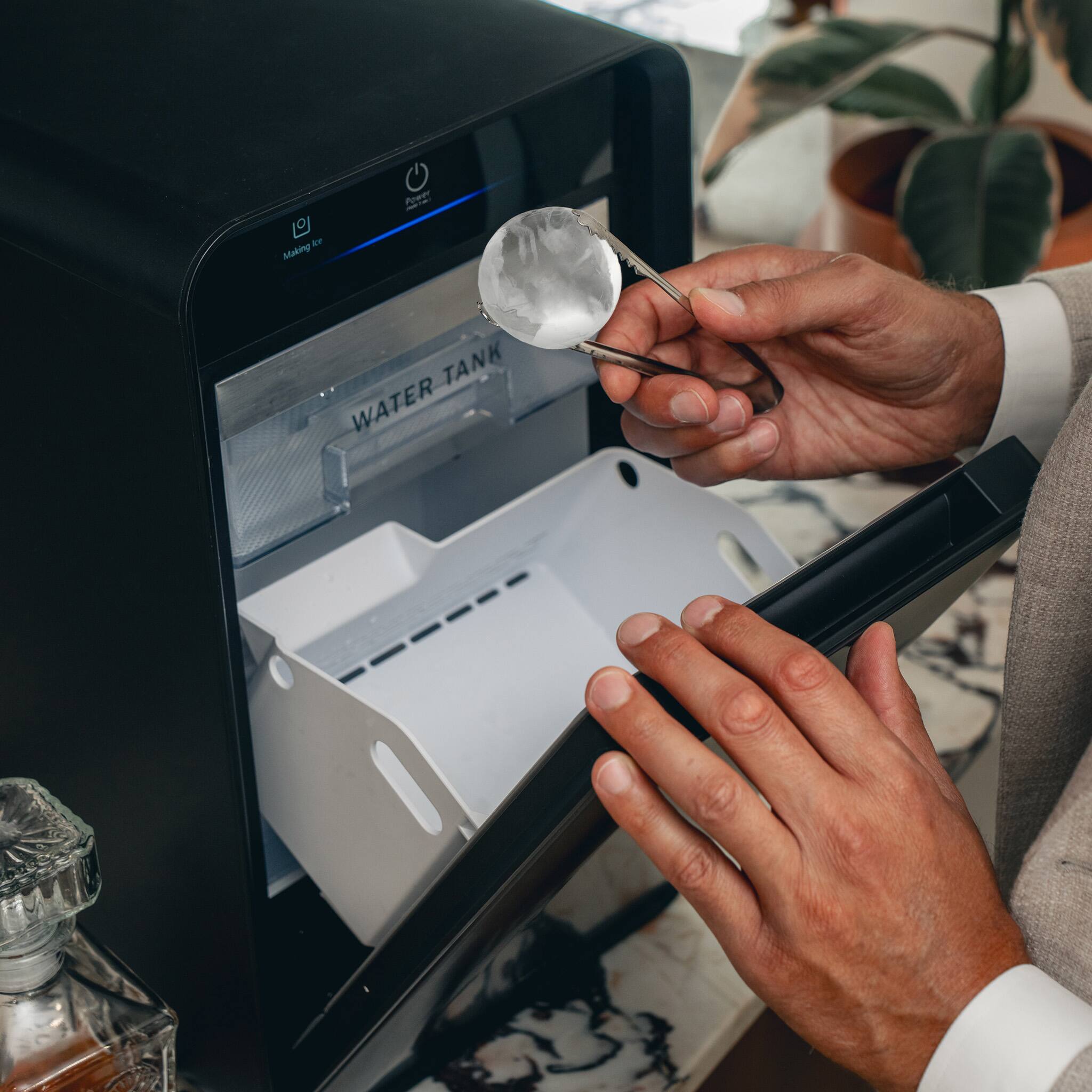 By Making Ice Tank Water