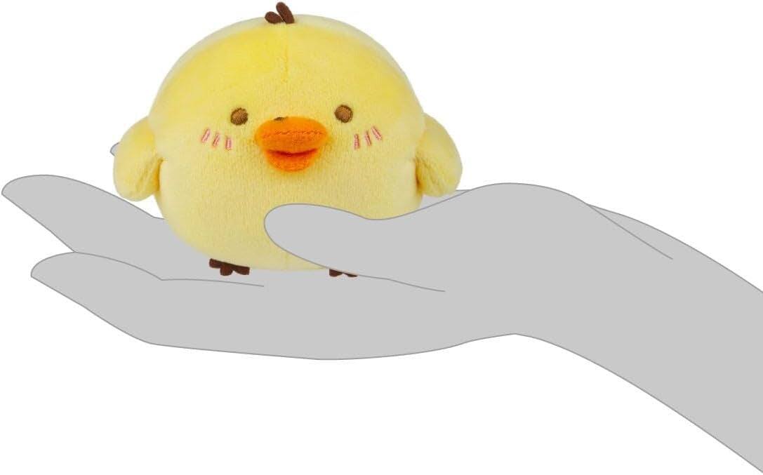 Alt View 4. Rilakkuma - Kiiroitori San-X Original: Honyagurumi Series Sitting Mochi Plush.