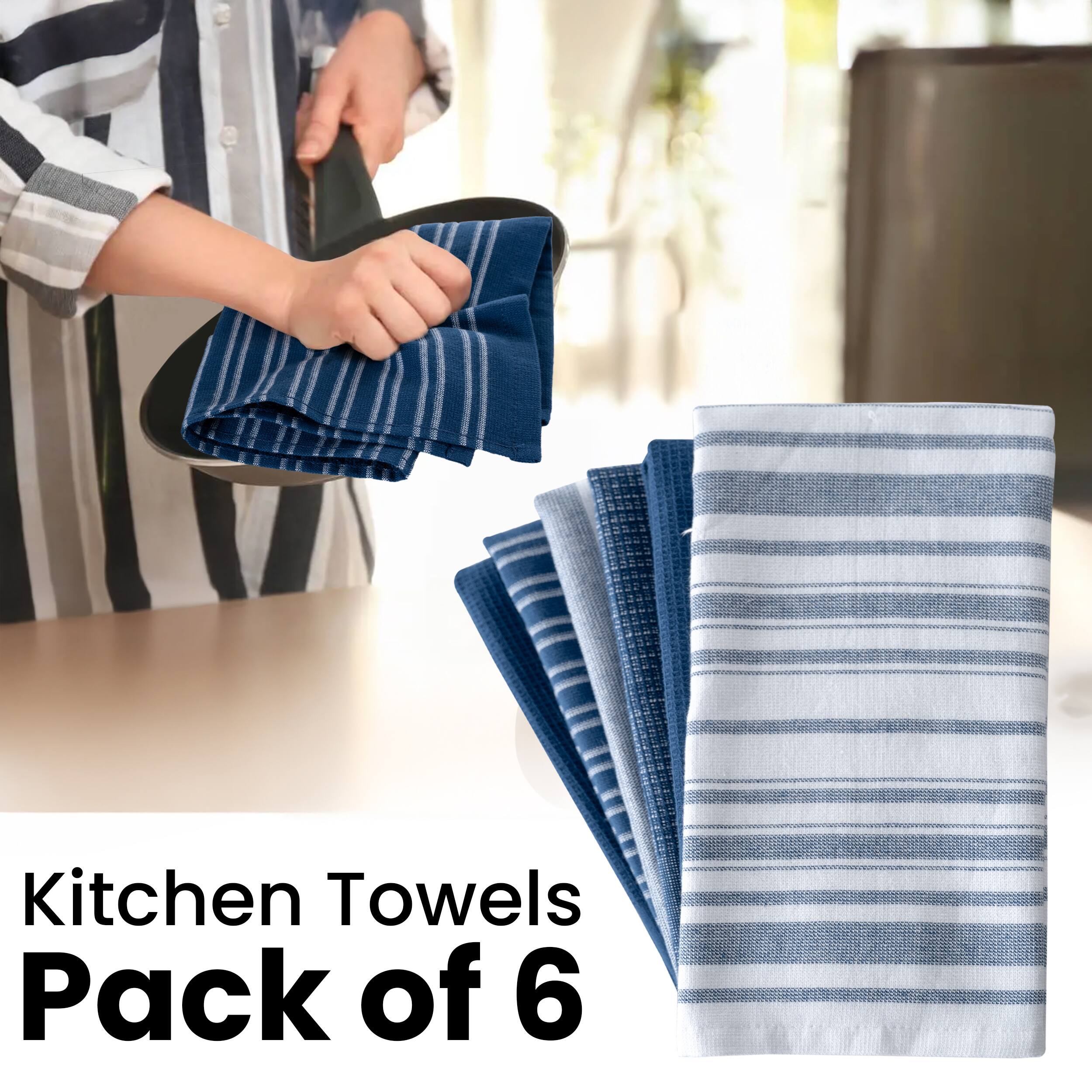 Kitchen Towels Pack of 6