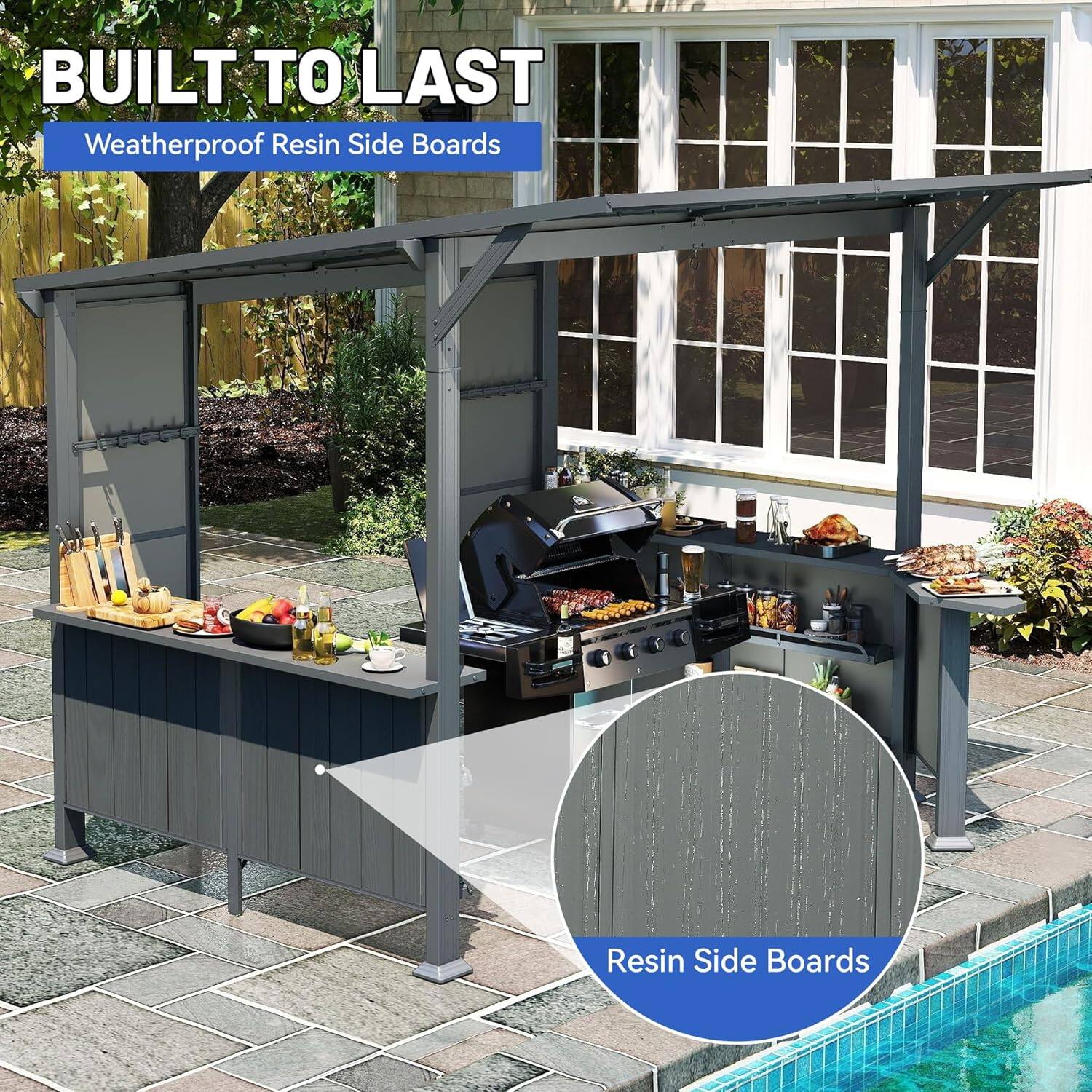 BUILT TO LAST  
Weatherproof Resin Side Boards  

Resin Side Boards