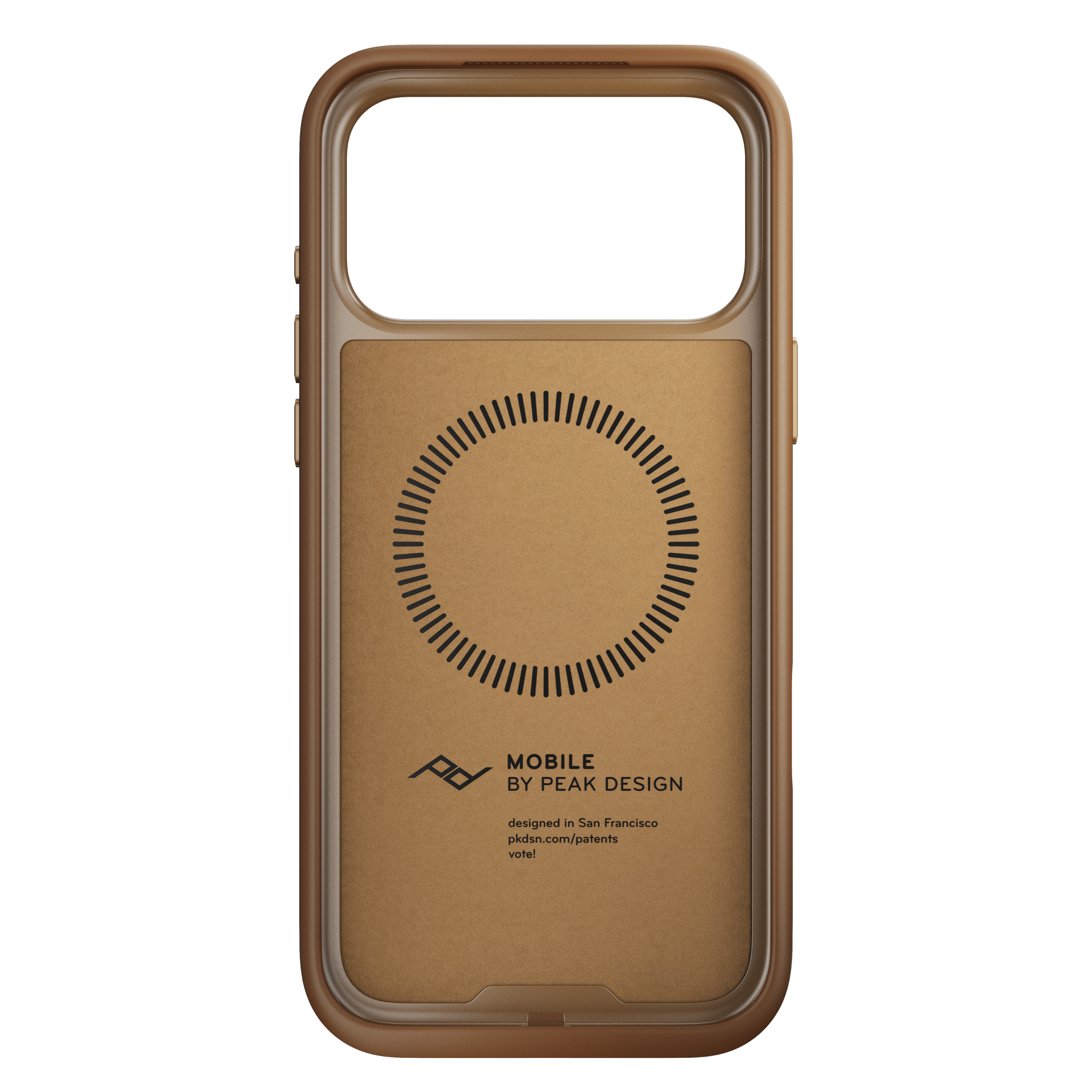 MOBILE BY PEAK DESIGN  
designed in San Francisco  
pkd.com/patents  
vote!