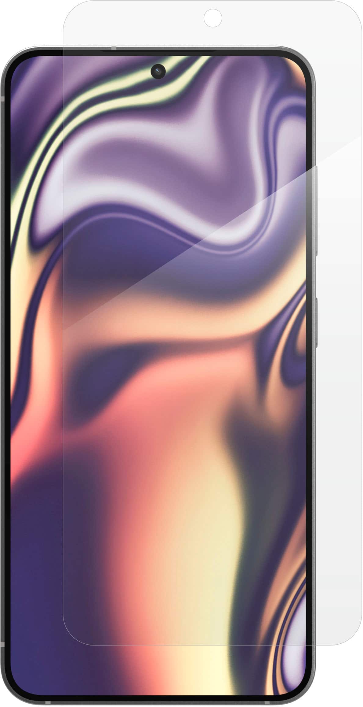 Alt View 10. ZAGG - Glass+ Defense Screen Protector for Samsung Galaxy S25, S24 - Clear.