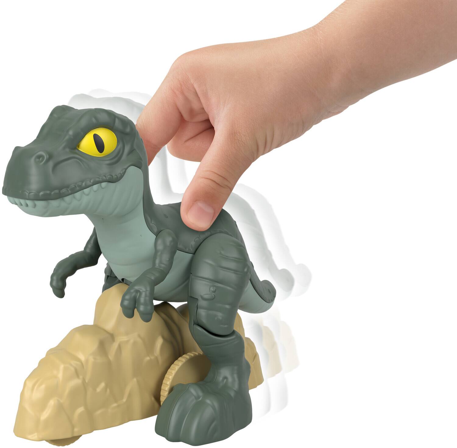 Alt View 4. Fisher Price - Fisher Price - Imaginext Jurassic World: Rebirth Imaginext Tyrannosaurus Rex   - Collectibles - Multicolor.