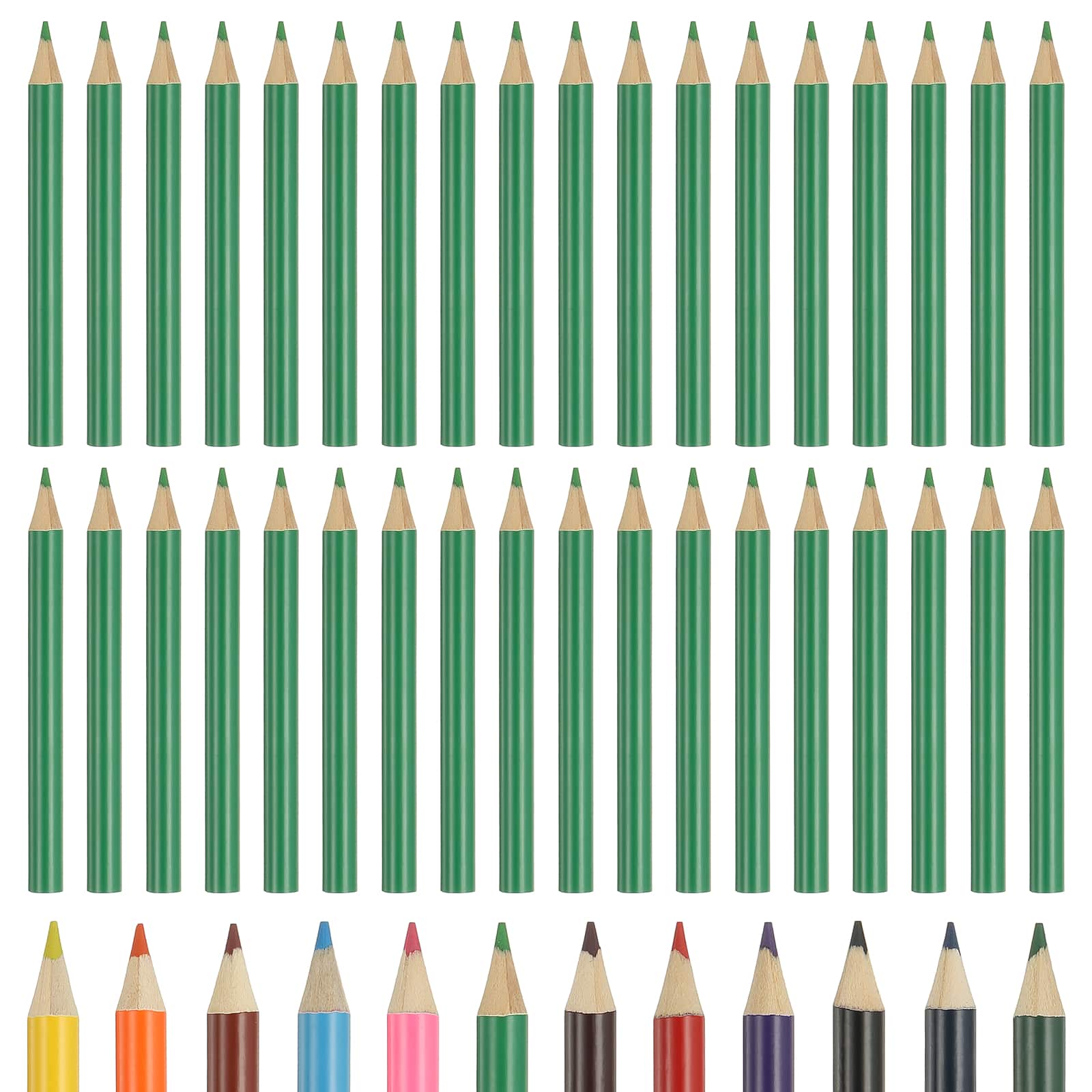 Unique Bargains - Colored Pencils, Cute Oil-Based Drawing Pencils for Adult Coloring, Artists, Beginners, 36pcs - Fruit Green price history on PriceWatchPro