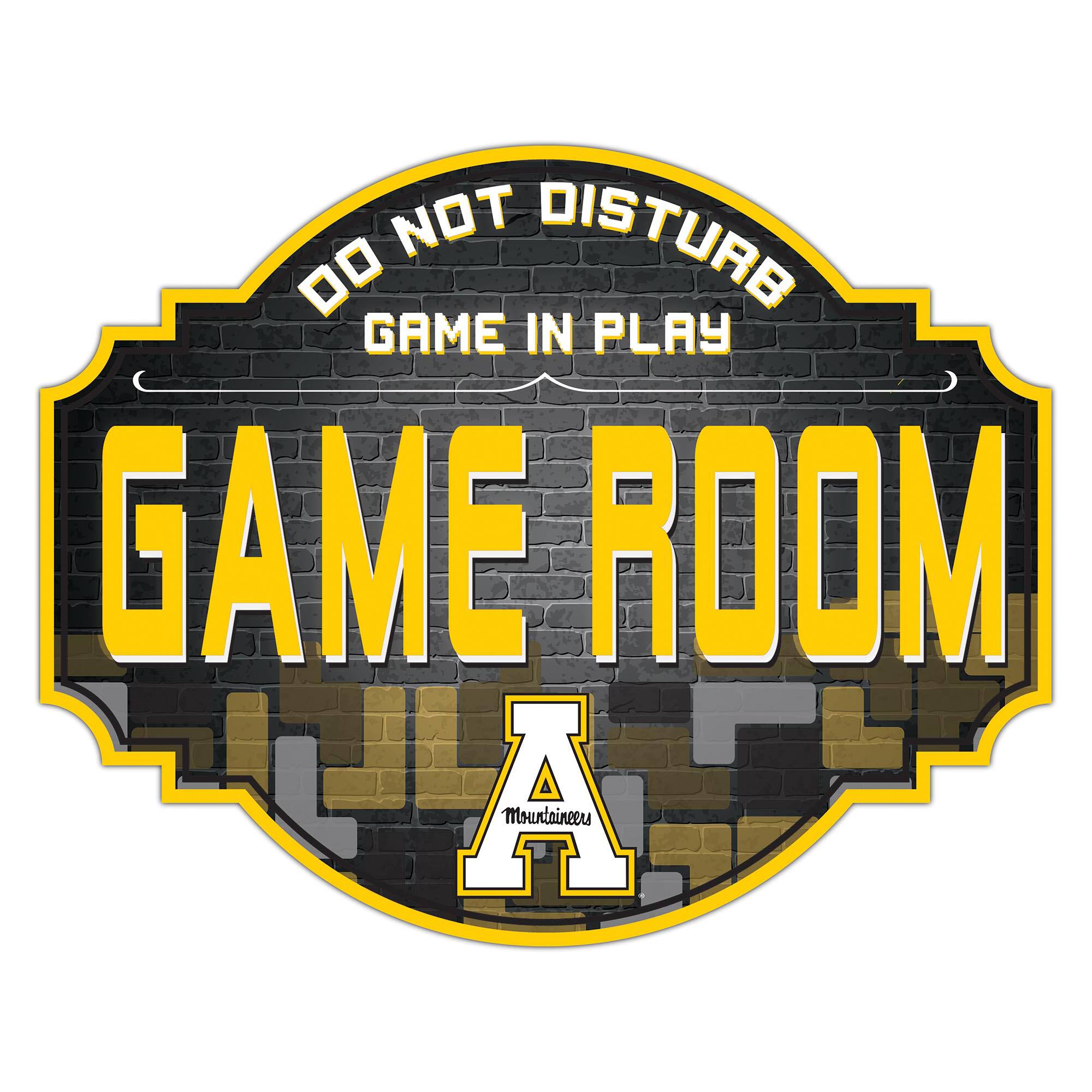 Appalachian State Mountaineers 12'' Game Room Tavern Sign