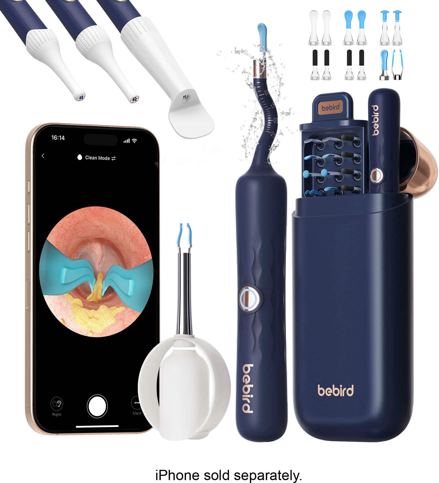 16:14 R E bebird bebird Clean Mode Rghl ... there bebird bebird iPhone sold separately.